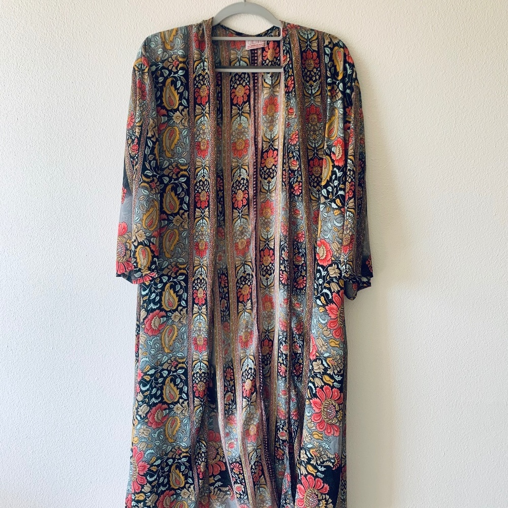 Silk/Viscose kimono